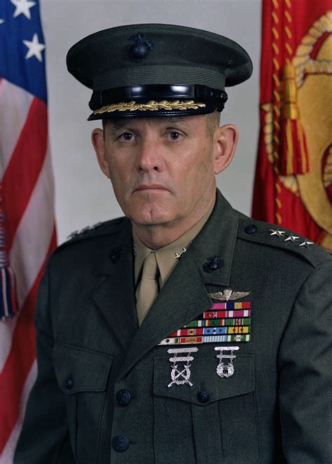 Portrait Us Marine Corps Usmc Lieutenant General Lgen David M