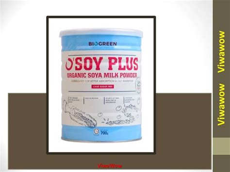 Biogreen Osoy Plus Organic Cane Sugar Free Soya Milk Powder Halal 700g Lazada