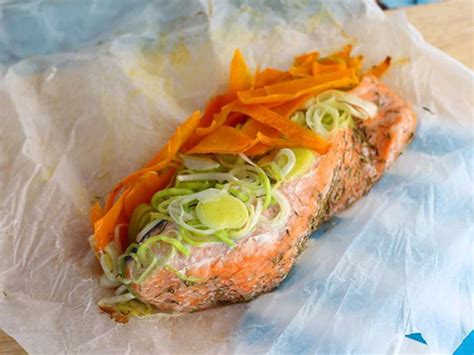 Papillotes de saumon