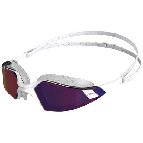 Speedo Aquapulse Pro Mirror Swimming Goggles White Swiminn