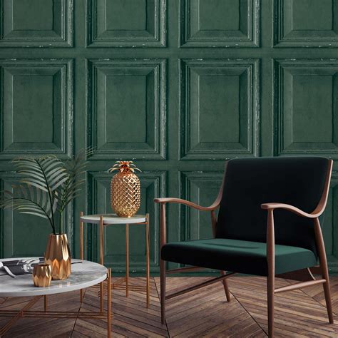 The Best Dark Green Wood Panel Wallpaper References