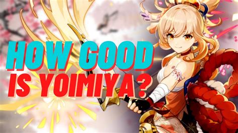 However, we do expect her to arrive alongside genshin impact update 1.6 or 1.7, as she seems to. Genshin Impact but Yoimiya is Stronger Than Ganyu ...