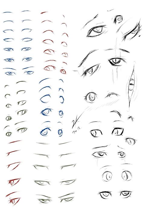 Apprendre A Dessiner Le Visage How To Draw Anime Eyes Manga Eyes