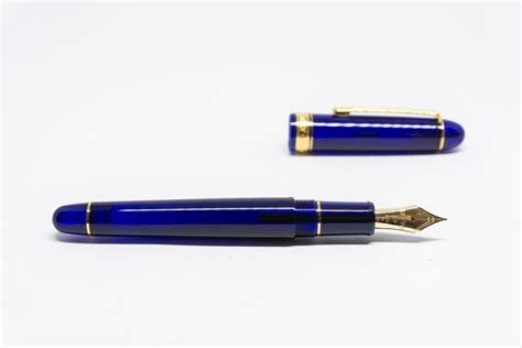 Platinum 3776 Century Fountain Pen Chartres Blue Phidon Pens