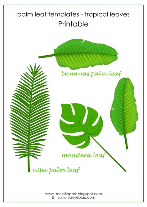 Check out our printable palm leaf selection for the very best in unique or custom, handmade pieces from our shops. MeinLilaPark