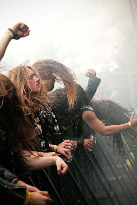 Headbanging Heavy Metal Music Heavy Metal Long Hair Styles