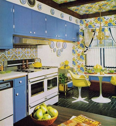 70s Kitchen 70s Interior Vintage Interior Design Vintage Interiors
