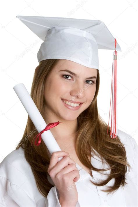 Smiling Graduation Girl Stock Photo By ©keeweeboy 3186676