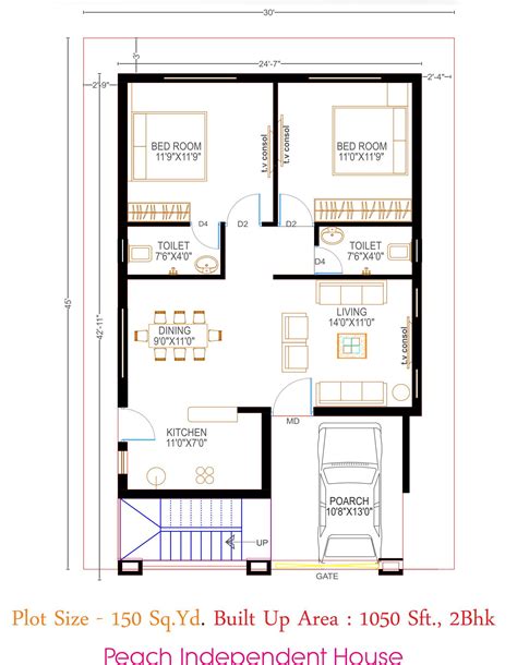 Image Result For Floor Plan Budget House Plans 2bhk House Plan Small