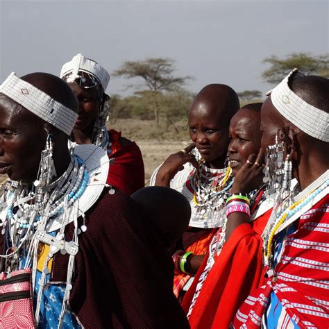 Traditional Maasai Jewelry And Dressing In Tanzania Photo Credits Stefania Maggioni