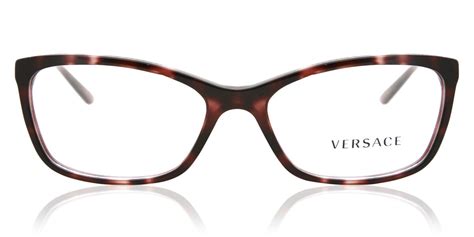 versace ve3186 5184 eyeglasses in tortoise burgundy smartbuyglasses usa