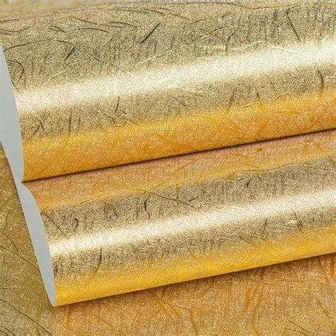 Golden Self Adhesive Pvc Foil Packaging Type Roll Rs 61 Meter Id
