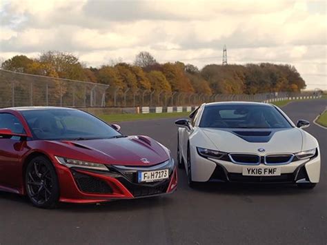 This Bmw I8 Vs Honda Nsx Showdown Gives Us Hope For The Supercars
