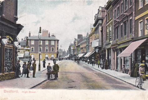 High Street Bedford 1906 Postcard Ref 176319 Old Postcards