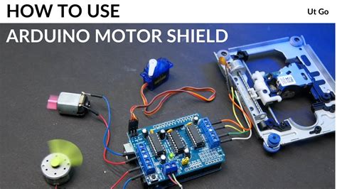 Motor Driver Full Tutorial How To Use Arduino Motor Shield To Drive