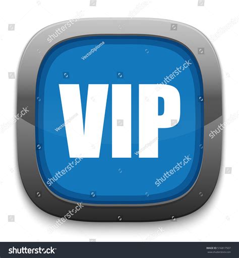 Vip Button Stock Vector Royalty Free 516817507 Shutterstock