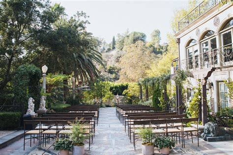 Wedding Ceremony At The Houdini Estate Houdini Mansion Wedding Art And Soul Events Rad In
