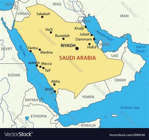 Check spelling or type a new query. Kingdom of Saudi Arabia - map Royalty Free Vector Image