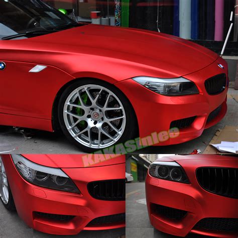 12 X 60 Useful Car Wrap Metallic Satin Matte Chrome Vinyl Sticker