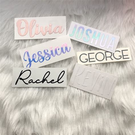 Personalized Name Decal Sticker Shopee Philippines