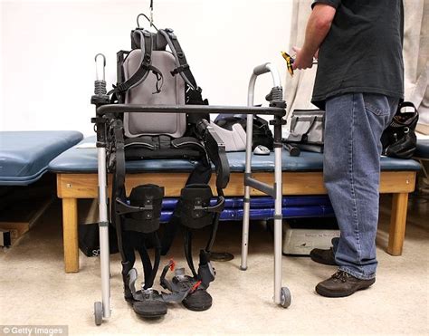 I Had To Hold Back My Tears Paralysed Woman Takes First Steps With