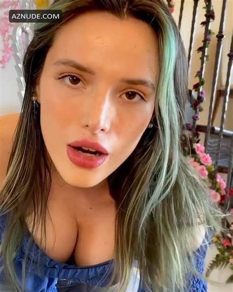 Bella Thorne Shared A New Lip Sync Video Showing Her Cleavage Aznude