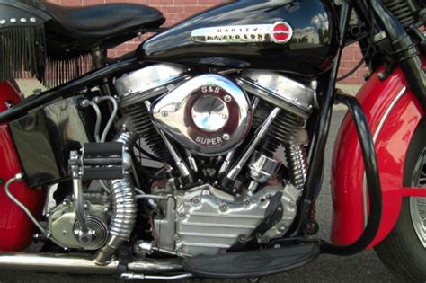 1948 Harley Davidson Custom Panhead Bobber Replica Motorcycle