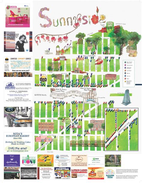 Sunnyside Map Updated To Attract More Visitors To Neighborhood
