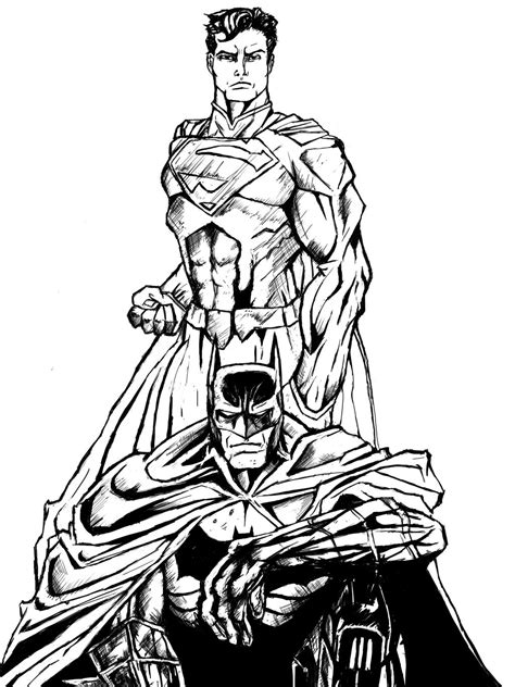 Superman And Batman By Artoflunatik On Deviantart