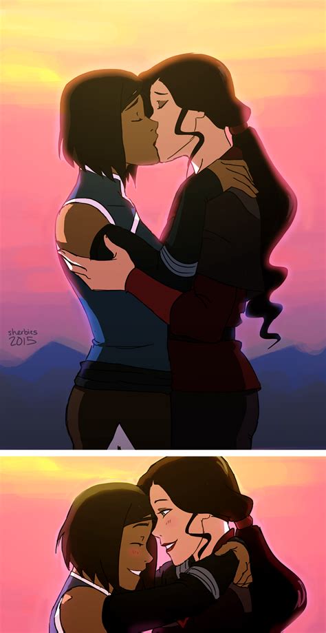 because i m too thirsty for a canon kiss between these two bryke you re killing me avatar the