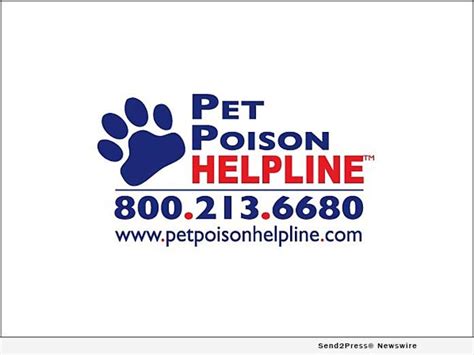 Contact poison control right away if you suspect a poisoning. Pet Poison Control Center has 100% Increase in Calls ...
