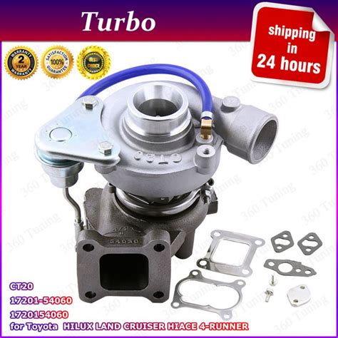 Turbo Charger For Toyota Hilux Hiace 4 Runner 24l 2l T Ct20 17201