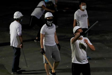 Hong Kong Protesters Fear Triad Gangs And Role As Beijings