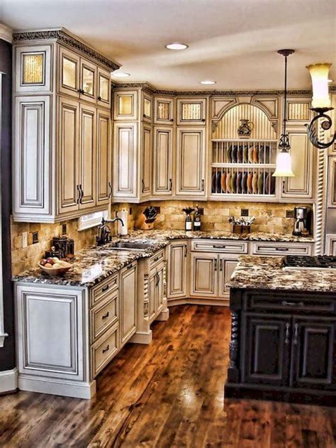 Gorgeous Farmhouse Kitchen Cabinets Makeover Ideas In Antique White Kitchen Cabinets