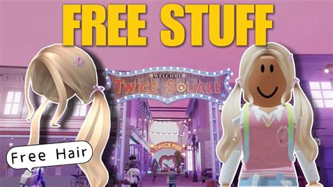 Free Roblox Hair How To Get The Twice Blonde Pigtails In Twice Square