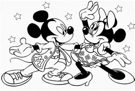 Mickey Minnie Drawing At Explore Collection Of
