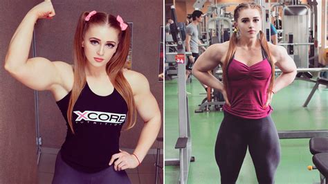 russian barbie bodybuilder fit girl motivation body building women muscle women