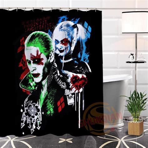 Custom Joker And Harley Quinn New Arrival Fabric Polyester
