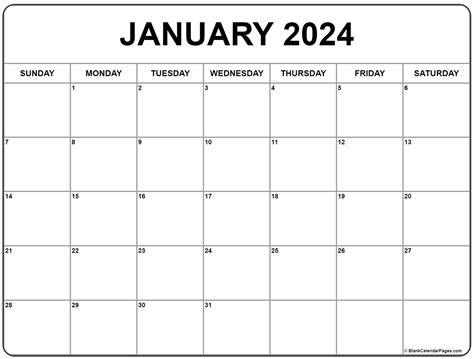2024 Printable Calendar January Month Gretel Darlleen
