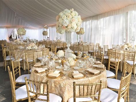Shanelle Couture Bbj Linen White And Gold Wedding Themes White