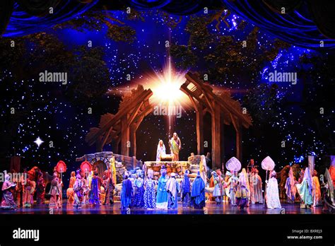 The Living Nativity Scene During Radio City Music Hall Christmas