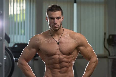 Bodybuilding Front Relaxed Pose Stock Photos Free And Royalty Free