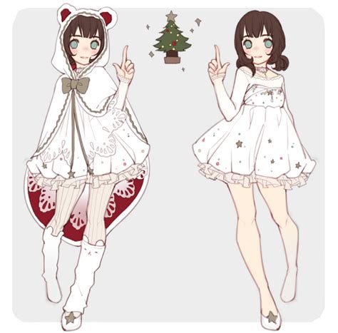 Anime Winter Outfits Drawing Addicfashion