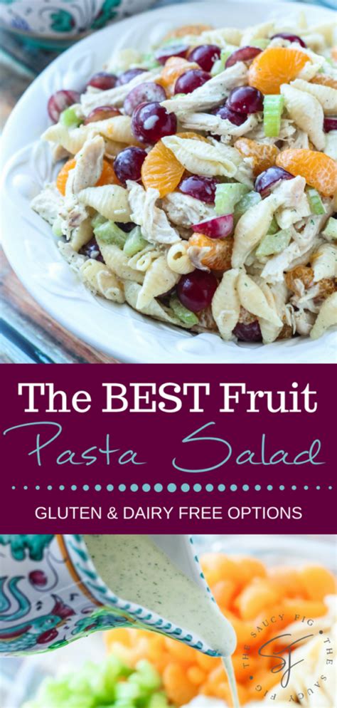 Cut the sharon fruit and paprika into small cubes. Fruit Pasta Salad | Recipe | Side salad recipes, Best ...