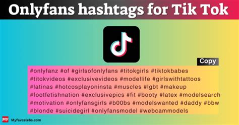 Onlyfans Hashtags For Instagram And Twitter Copy And Paste