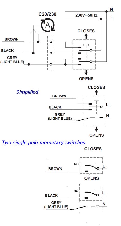 Electrical Can This Double Pole Double Throw Switch Be Simplified For