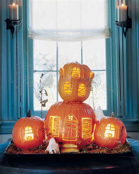 Haunted Manor Pumpkins Martha Stewart