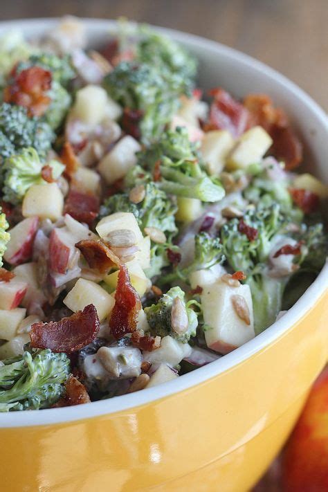 Broccoli, pecans, cranberries, carrots and apples come together to make an amazing salad with delicious flavors and textures. Honeycrisp Apple & Broccoli Salad > Michigan Apple ...