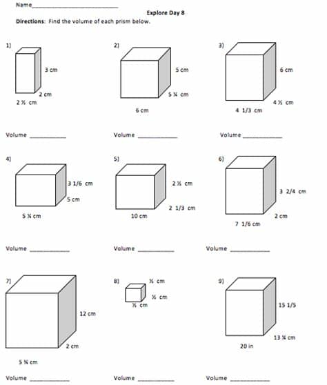 Seventh Grade Math Worksheets | Learning Printable