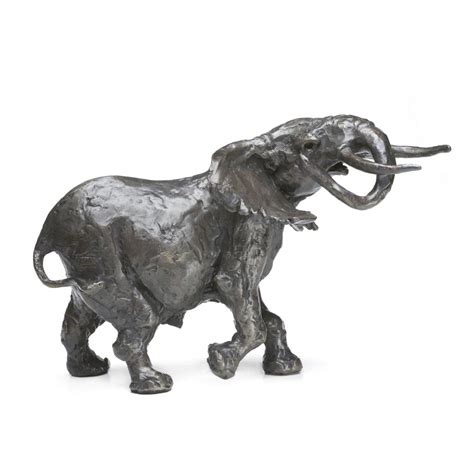 Bronze Elephant Sculpture Bull Elephant By Jonathan Sanders